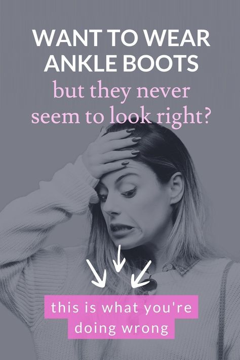 Ankle boots can be tricky to wear! Do you tuck your jeans in, or leave them untucked? How to wear western ankle boots? How do you wear ankle boots with a dress outfit in winter, and how to how to wear straight leg jeans outfits with ankle boots? I’m a personal stylist and I’m answering all this and more, so you can learn the correct way to wear ankle boots this fall and winter. What To Wear Ankle Boots With, Low Ankle Boots Outfits Dress, Mini Skirt Ankle Boots Outfit, Cropped Jeans With Boots Winter, How To Style Black Heeled Ankle Boots, Wearing Jeans With Ankle Boots, Ankle Boot Jeans Outfit, Boots Jeans Outfit Woman, How To Wear Rain Boots With Jeans