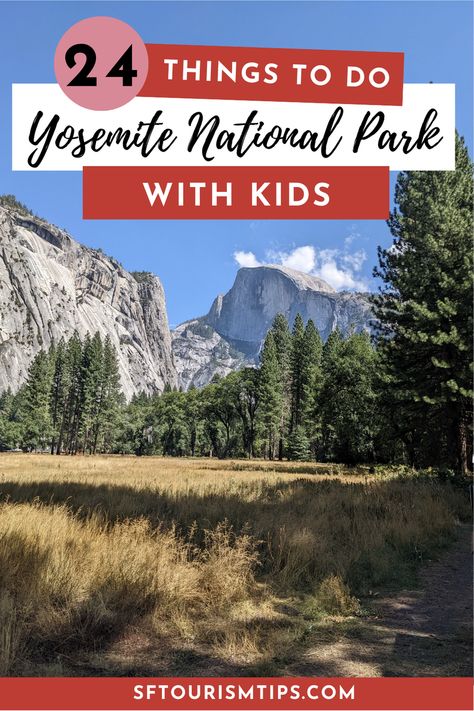 24 Memorable Things to Do in Yosemite with Kids Yosemite With Kids, Northern California Travel, San Francisco With Kids, Yosemite Valley, Go Hiking, Family Vacations, Yosemite National, California Travel, Half Dome