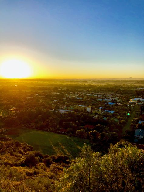 Sunrise. Naval Hill. Bloemfontein. South Africa Bloemfontein South Africa, Johannesburg South Africa, Johannesburg South, Johannesburg, South Africa, Bucket List, Emerald, Quick Saves