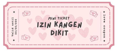 Minta Pap, Haiwan Lucu, Cute Love Memes, Cute Text Messages, Pola Kartu, Ticket Template, Cute Jokes, Cute Texts For Him, Love Coupons