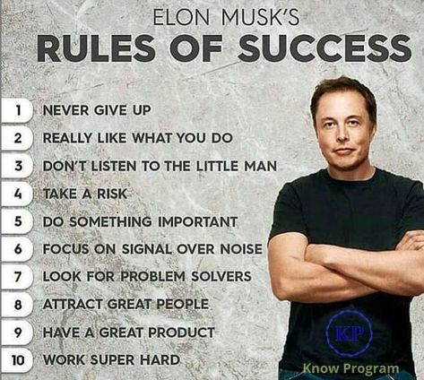 Elon Musk Quotes | Elon Musk Motivational Quotes | Elon Musk Best Quotes | Elon Musk Inspirational Quotes | Musk Quotes | Elon Musk Famous Quotes | Quotes of Elon Musk | Motivational Quotes by Elon Musk | Elon Reeve Musk FRS is a business magnate, industrial designer and engineer. He is the founder, CEO, CTO and chief …
  Top 25+ Elon Musk Motivational Quotes Read More »
The post Top 25+ Elon Musk Motivational Quotes appeared first on KNOW PROGR Elon Musk Quotes Inspiration, Rules Of Success, Rules For Success, Elon Musk Quotes, Business Entrepreneurship, Inspirational Quotes For Women, Trendy Quotes, Mindset Quotes, Quotes Motivational