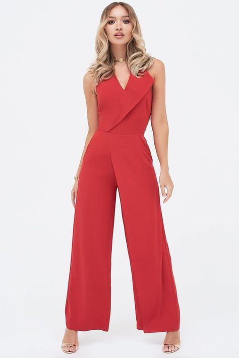 Jumpsuit For Wedding, Halterneck Jumpsuit, Jumpsuit For Wedding Guest, Women Church Suits, Tailored Jumpsuit, Halter Neck Jumpsuit, Lavish Alice, Blue Jumpsuit, Daily Outfit Inspiration