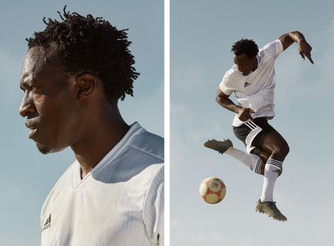 Victor | Adidas | Soccer on Behance Football Portrait Photography, Soccer Editorial, Football Campaign, Adidas Photography, Soccer Shoot, Soccer Photo, Soccer Poses, Sport Editorial, Football Poses