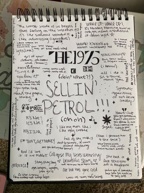 The 1975 Scrapbook, 1975 Drawing, The 1975 Drawing, The 1975 Quotes, The 1975 Songs, Barack Obama, The 1975, Sketchbook Pages, Song Quotes