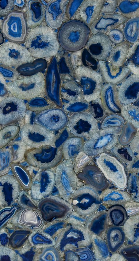 Agate Umbra with Golden Inlay - Collection - SolidNature Blue Agate Stone, Sustainable Forestry, Fabric Textures, Blue Stones, White Agate, Islamic Wall Art, Modern Poster, Blue Agate, Art World