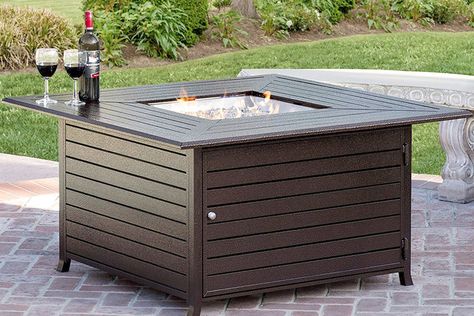 Fire Pit Video, Fire Pit Tables, Outdoor Fire Pit Table, Hard Ware, Fire Pit Furniture, Cool Fire Pits, Fire Pit Cover, Gas Fire Pit Table, Patio Fire Pit