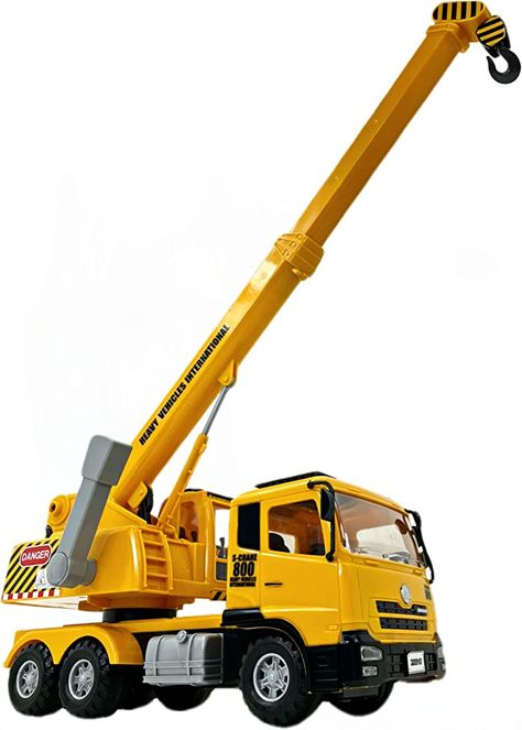 Crane Car, Toy Crane, Truck Cranes, Big Car, Emotional Skills, Toy Trucks, Construction Site, Personalized Accessories, Worlds Of Fun