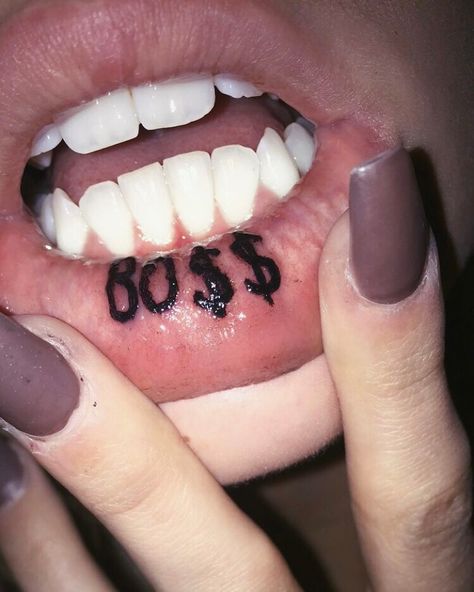 @alissa_violet shared a photo on Instagram: “2.22.16” • May 29, 2017 at 9:46pm UTC Inner Lip Tattoo, Tattoo Placements, Country Tattoos, Snakebites, Парные Тату, Lip Tattoos, Diy Tattoo, Tattoo Feminina, Lip Piercing