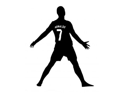 Cristiano Ronaldo Tattoo Design, Cr 7 Logo, Cristiano Ronaldo Tattoo Ideas, Cr7 Logo Design, Ronaldo Silhouette, Simple Wall Drawings, Cr7 Tattoo, Ronaldo Logo, Ronaldo Illustration