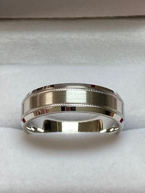 Men’s Wedding Band Platinum, White Gold Engagement Rings Men, Men's Wedding Rings Silver, Men Engagement Band, Men Engagement Ring White Gold, Platinum Bands For Men, Platinum Men’s Wedding Bands, Men Wedding Rings Silver, Men’s Wedding Band