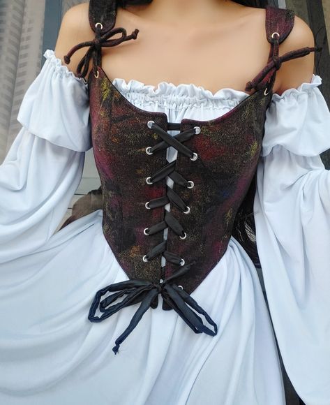 Corset Stays Outfit, Corset Top Outfit Plus Size, Corset Top Outfit, Corset Outfits, Fair Outfits, Cottagecore Outfits, Disney Inspired Outfits, Corset Fashion, Woman Suit Fashion