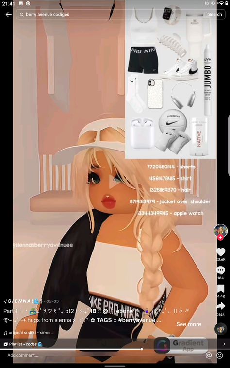 Roblox Codes Berry Ave Outfits, Lulu Codes Berry Ave, Comfy Berry Avenue Codes, Gym Codes Berry Ave, Short Codes Berry Ave, Beery Avenue Outfits Codes Girl, Livetopia Codes, School Gym Outfits, Berry Avenue Codes Girl