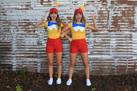 Disney Friend Costumes, Pair Costume Ideas, Halloween Pair Costumes, Disney Duo Costumes, Pair Halloween Costumes, Friends Costumes, Friend Halloween Costumes, Pair Costumes, Best Friend Halloween