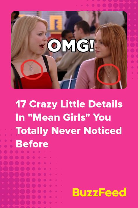 17 Crazy Little Details In "Mean Girls" You Totally Never Noticed Before Mean Girls 2024, Mean Girls Edits, Mean Girls Rules, Mean Girls Gretchen, Mean Girls Meme, Mean Girls Humor, Mean Girls Quotes, Mean Girl Quotes, Mean Girl