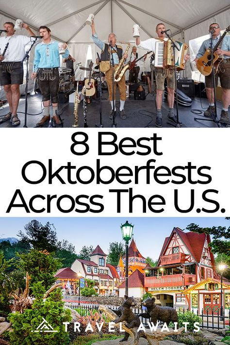 Leavenworth Oktoberfest, American Festivals, Appleton Wisconsin, Tiny House Village, German Heritage, Alpine Style, Cascade Mountains, La Crosse, German Beer