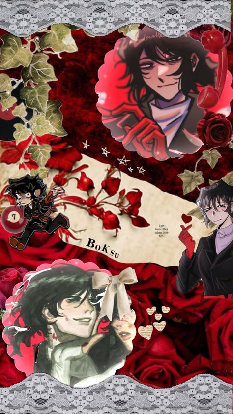 Boksu Wallpaper 😛 it kinda sucks but whatever #boksu #wallpaper #marriedinred Red Wallpaper, Red Wedding, Just For Laughs Videos, Anime Icons, Cute Drawings, Drawings, Anime, Red