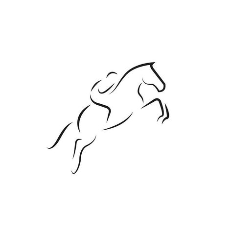 ZORM | Rick van Houten 🔵 on Instagram: “Horse Rider 🏇 . Line logo concept (Trying some new things) . . . . . . . ____________ #horse #horserider #horselogo #horseicon #paard…” Racehorse Tattoo, Minimal Horse Tattoo, Race Horse Tattoo, Horse Logo Design Ideas, Holloween Cake, Line Art Horse, Rider Logo, Horse Clip Art, Logo Horse