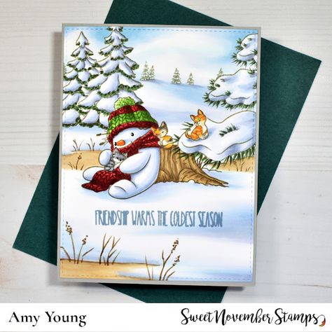 Sweet November Stamps- Cold Hands Warm Heart Birds Cuddling, Sweet November Stamps, Cold Hands Warm Heart, Hello Bluebird, Coloring Video, Xmas Art, Sweet November, Tag Ideas, Sheets Of Paper