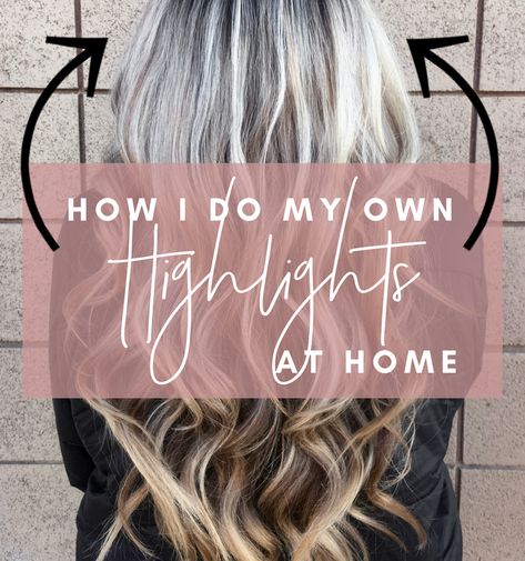 how I do my own highlights at home Highlighting Hair At Home, Bleach Brown Hair, Tone Hair At Home, Highlight Your Own Hair, Highlights At Home, 13 Hairstyles, Scarf Bun, Diy Highlights Hair, Blonde Hair At Home