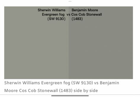 Cos Cob Stonewall Benjamin Moore, Perfect Paint Color, Benjamin Moore, Sherwin Williams, Paint Color, Paint Colors, House Ideas, New Homes, Dream House