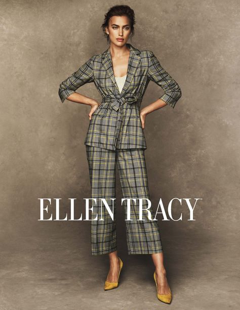 Fall Suit, Campaign Fashion, Women Fashion Edgy, Fashion For Women Over 40, Irina Shayk, Ellen Tracy, Autumn Fashion Women, Womens Fashion Trends, Womens Fall