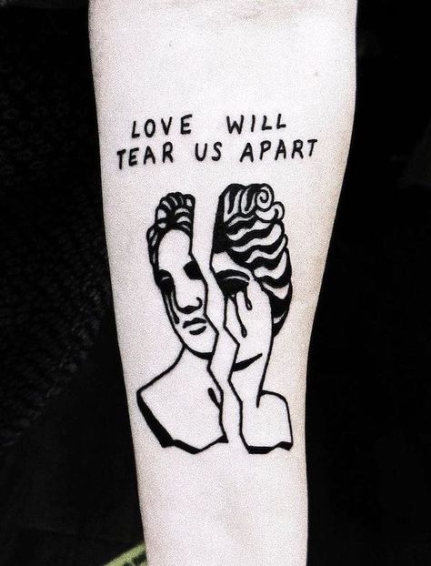 Heart Tears Tattoo, Elastic Heart Tattoo, Heart Break Tattoos Men, Toxic Relationship Tattoo Ideas, Heart With Tears Tattoo, Love Sick Tattoo, Alone Tatoos Ideas, Love Kills Tattoo, Heart Break Tattoos For Women