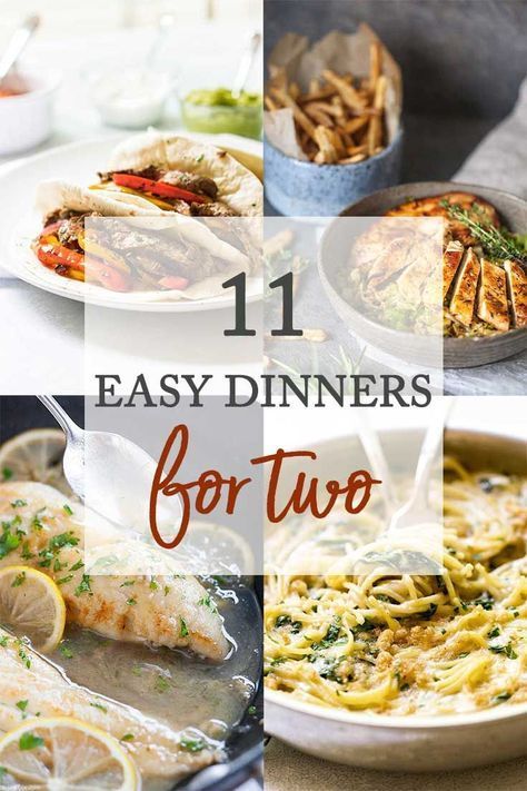 Small Recipes, Easy Dinner Recipes For Two, Dinner Ideas For Two, Dinners For Two, Easy Dinners For Two, Batch Recipes, Recipe For 2, Easy Meals For Two, Dinner For 2