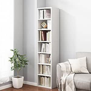 Tall Narrow Bookcase, Bedroom Bookcase, Movable Shelf, Bookcase Shelf, Freestanding Storage Cabinet, Open Bookshelves, Book Cabinet, Freestanding Storage, Standing Shelves