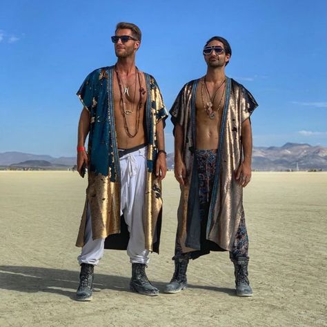 Burning Man 2019 Mega-Post: Fantastic Photos From The World’s Biggest And Craziest Festival Male Festival Outfits, Men Rave Outfits, Rave Outfits Pants, Mens Rave Outfits, Rave Outfits Plus Size, Coachella Outfit Men, Burning Man Style, Tomorrowland Outfit, Rave Men