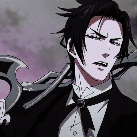 Hot Butler Anime Guy, Claude Faustus Icons, Sebastian Black Buttler Icon, Sebastian Black Butler Icon, Claude Black Buttler, Sebastian Butler, Black Butler Anime Sebastian, Sebastian And Claude, Black Butler Claude