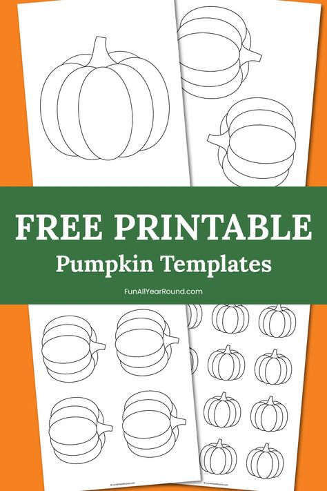 Pumpkin template - Fun All Year Round Small Pumpkin Templates Free Printable, Pumpkin Printables Free Template, Pumpkin Printables Free, Printable Pumpkin Template, Pumpkin Templates Free Printable, Pumpkin Templates Free, Pumpkin Template Printable, Pumpkin Templates, Fall Leaf Template