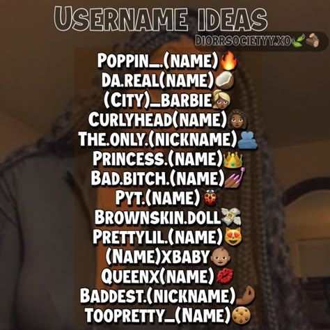 Cute Usernames For Instagram, Instagram Usernames, Names For Snapchat, Idee Username, Nicknames For Friends, Names For Girlfriend, Usernames For Instagram, Snapchat Names, Names For Boyfriend