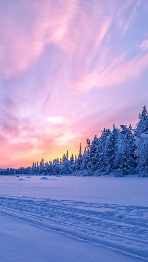 Asthetics Photos, Winter Sunsets, Cute Christmas Wallpaper, Winter Sunset, Pretty Landscapes, Winter Scenery, Adventure Photography, Peaceful Places, Winter Wonder