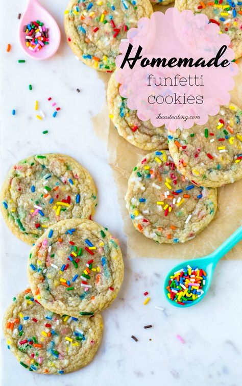 37.8KsharesPinterestFacebookEmail Cookies Funfetti, Sprinkles Cookies, Cookies Sprinkles, Cookies Bakery, Smores Dessert, Funfetti Cookies, Coconut Dessert, Cookies From Scratch, Homemade Dessert