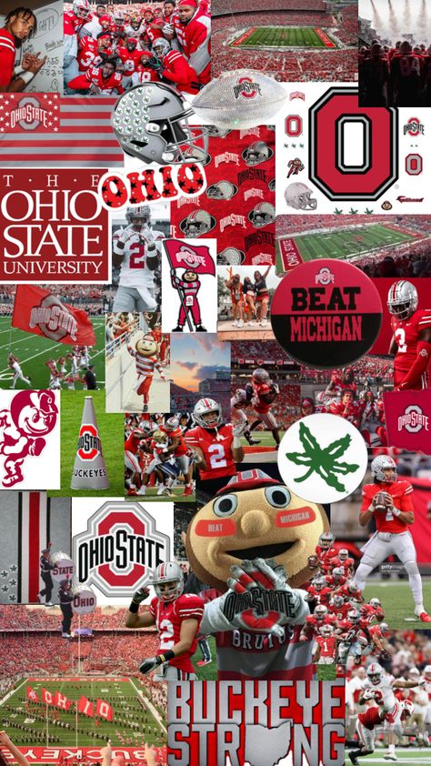 Ohio State Football Wallpaper, Ohio State Wallpaper, South Carolina Football, Football Paintings, La Rams Football, Ohio Buckeyes, Buckeye Nation, Ohio State Buckeyes Football, Osu Buckeyes