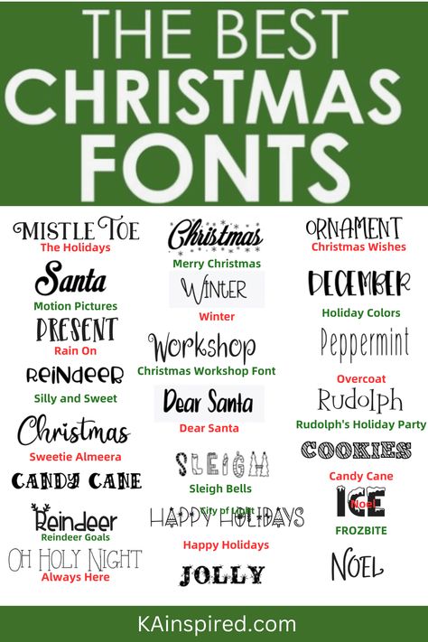 CRICUT CHRISTMAS FONTS Merry Christmas Fonts Free, Cricut Christmas Fonts, Free Christmas Fonts For Cricut, Cricut Free Fonts, Cricut Writing Projects, Free Svg Files For Cricut Christmas Shirts, Easy Cricut Christmas Gifts, Free Christmas Font, Christmas Cricut Crafts