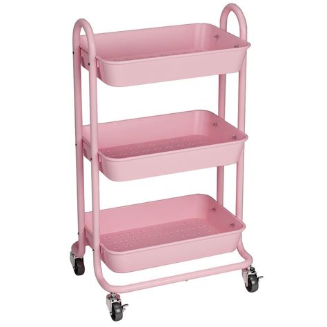 Organization Cart, Desain Pantry, Kitchen Storage Cart, Desain Furnitur Modern, Dining Room Accessories, Utility Storage, Dekorasi Kamar Tidur, Rolling Cart, Utility Cart