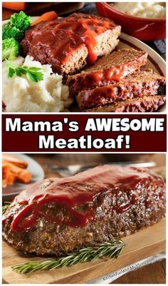 Loaf Ideas, Stove Top Stuffing Meatloaf, Meatloaf Recipes Pioneer Woman, Delicious Meatloaf, Good Meatloaf Recipe, Classic Meatloaf, Best Meatloaf, Loaf Recipes, Meatloaf Recipe