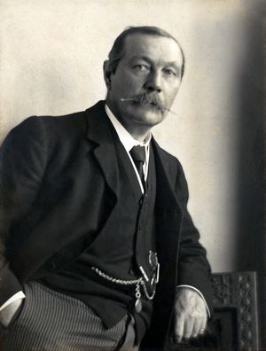 Sir Arthur Ignatius Conan Doyle KStJ, DL  was a Scottish writer and physician, most noted for creating the fictional detective Sherlock Holmes and writing stories about him which are generally considered milestones in the field of crime fiction. #SirArthurConanDoyle Mary Celeste, A Study In Scarlet, Sherlock Holmes Stories, Harry Houdini, Dr Watson, Detective Fiction, Sir Arthur Conan Doyle, Arthur Conan, Conan Doyle