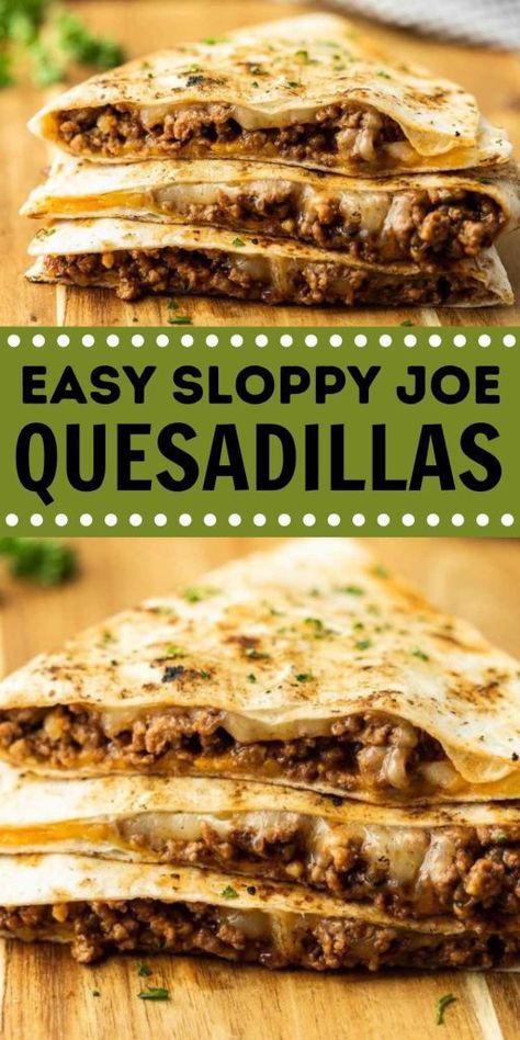 Dinner Blackstone, Camping Meals Dinner, Leftover Sloppy Joes, Griddle Cooking Recipes, Quesadilla Recipes Easy, Sloppy Joes Easy, Outdoor Cooking Recipes, Meals Dinner, Quesadilla Recipe