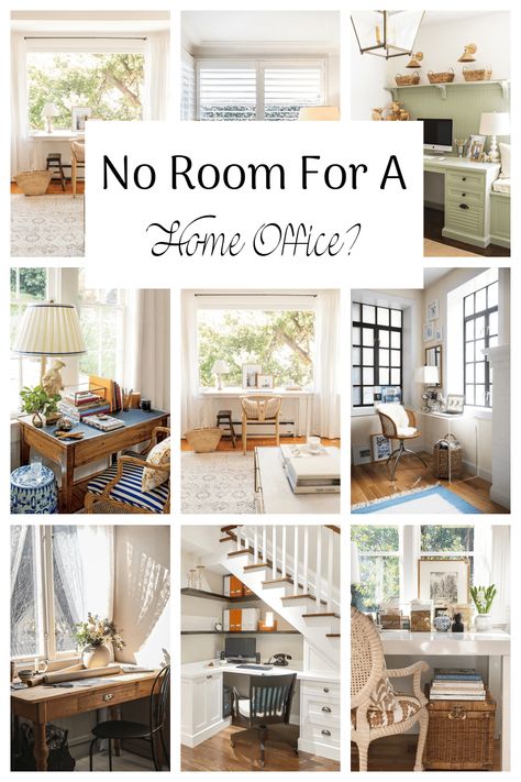 Home Office In Family Room, Home Office In Open Space, Home Office In Dining Room Small Spaces, Dining Room Table As Desk Home Office, Where To Put A Desk In Your House, Easy Home Office Ideas Small Spaces, Office Space In Family Room, Desk In Main Living Space, Work From Home In Living Room