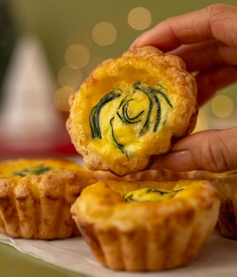 Recipe - Brazi Bites Brazi Bites Recipes, Brazi Bites, Classic Quiche, Brunch Bites, Brazilian Cheese Bread, Brie Bites, Mini Quiches, Mini Quiche, Spinach Artichoke Dip