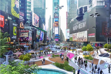 Rules of the Road for Becoming a More Bike-Dependent City | ArchDaily City Design Concept, Cycling City, City Layout, Sci Fi City, Fantasy City, Futuristic City, Future City, Modern City, City Design