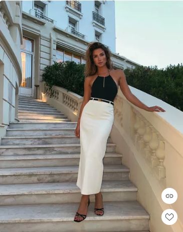 Cass Dimicco, White Tube Dress, Maxi Skirt Style, Skirt Outfits Fall, Stylish Summer Outfits, Cool Summer Outfits, Girls Summer Outfits, Fashion People, White Skirt