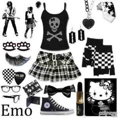 Skull and bones outfit Emo Clubbing Outfit, Emo Christmas Outfits, Emo Outfit Board, Cute Emo Clothes, Punk Emo Outfits, Emo 2016, Simple Emo Outfits, Emo Outfits Ideas, Clothing Ideas Aesthetic