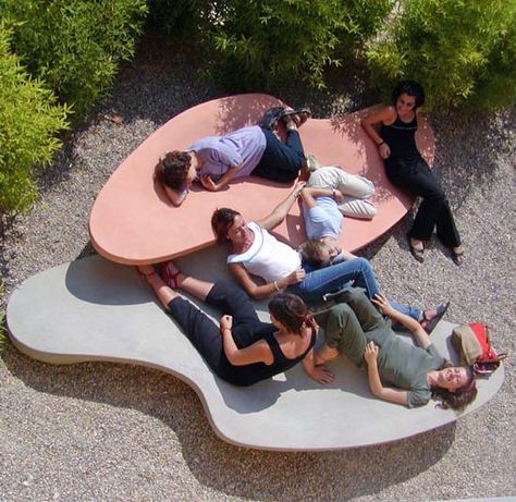 Escofet Slope Pocket Park, Urban Landscape Design, Public Space Design, Public Seating, Landscape Architecture Design, Urban Furniture, Urban Park, Bench Designs, Street Furniture