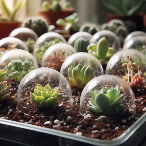 How to Grow Succulents from Seeds: A Complete Guide for Beginners - Grow IT How To Grow Succulents From Seeds, Transplant Succulents, Grow Succulents, Succulent Seeds, Succulent Soil, Growing Succulents, Mini Greenhouse, Succulent Care, Grow Your Own