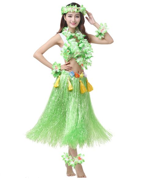 PRICES MAY VARY. 70% Plastic, 30% Cotton Imported Y-Hula Green8 Pull On closure Hand Wash Only Package includes: 1 set with 7 pieces items in total; Each set includes 1 piece grass skirt, 1 piece necklace, 1 piece headband, 2 pieces bracelets and 2 pieces foot rings. Grass skirt long: 31.5 inch/ 80 cm. Suitable for adults and some children. Hula dance grass skirt designed with adjustable elastic waistband and comfortable to wear. The long hula dancer grass skirt material: The hula grass skirt is Hawaiian Costumes, Hawaiian Outfit Women, Grass Skirts, Hawaiian Costume, Luau Outfits, Hawaiian Party Theme, Hula Skirt, Grass Skirt, Hula Dance