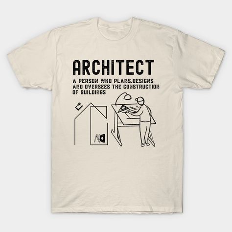 Aesthetic Vintage Design, Architect Gift, Gift For Architect, Boss Ladies, Premium Tshirt, Graduation Shirt, Print Screen, Green Architecture, Graduation Shirts