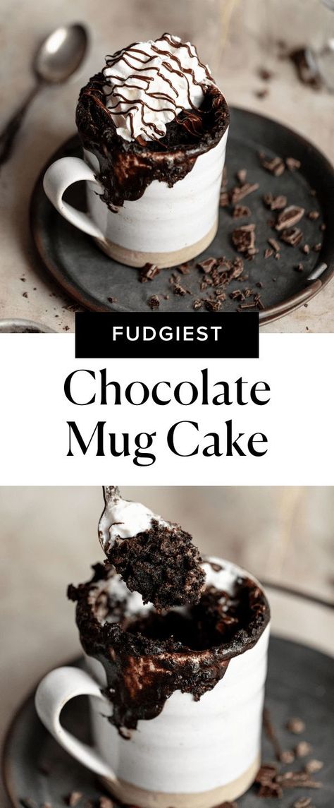 Swiss Miss Mug Cake, The Best Chocolate Mug Cake, Chocolate Mug Cake Microwave, Mug Chocolate Cake, Chocolate Cake In A Cup, Moist Chocolate Mug Cake, Mug Cake Chocolate, Gooey Chocolate Mug Cake, Easy Chocolate Mug Cake